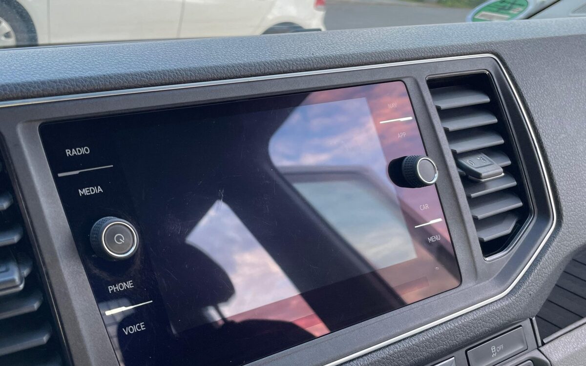 Nachher: Cockpit & Display nach der Aufbereitung